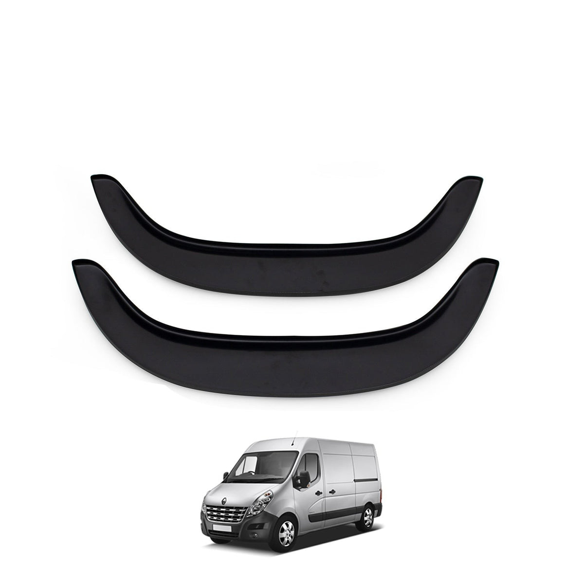 Renault Master 3 2010-2024 ile Uyumlu Teker Üstü Kaplama Mat 2 Adet