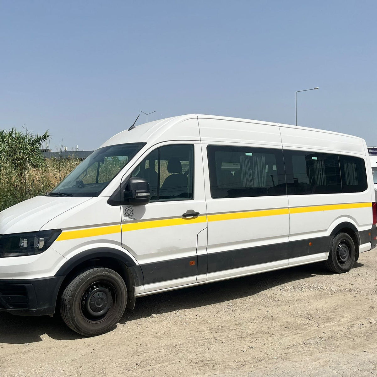 Volkswagen Crafter 1 2006-2011 beyaz teker kaplaması 4 parçalı set – 6