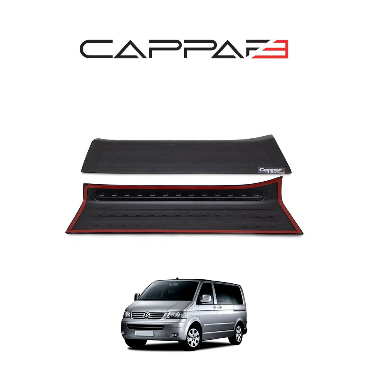 Volkswagen Transporter T5 2003-2009 mat kapı eşiği 2 parçalı set – 7